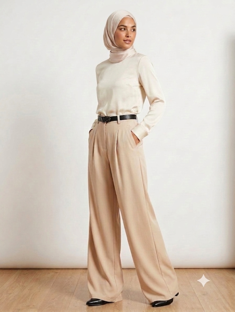 شلوار بگ زنانه از برند PrettyLittleThing