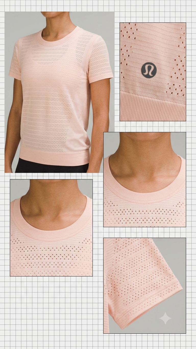 تیشرت ورزشی زنانه مدل Swiftly Tech Short-Sleeve  از برند Lululemon