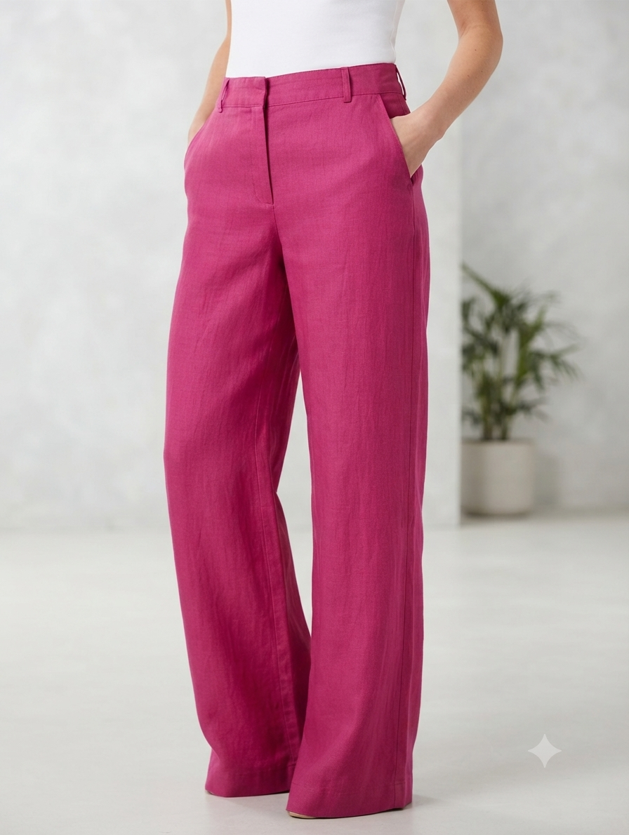 شلوار زنانه مدل واید لگ از برند Long Tall Sally