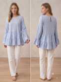شومیز زنانه آستین کلوش از برند Ally Fashion