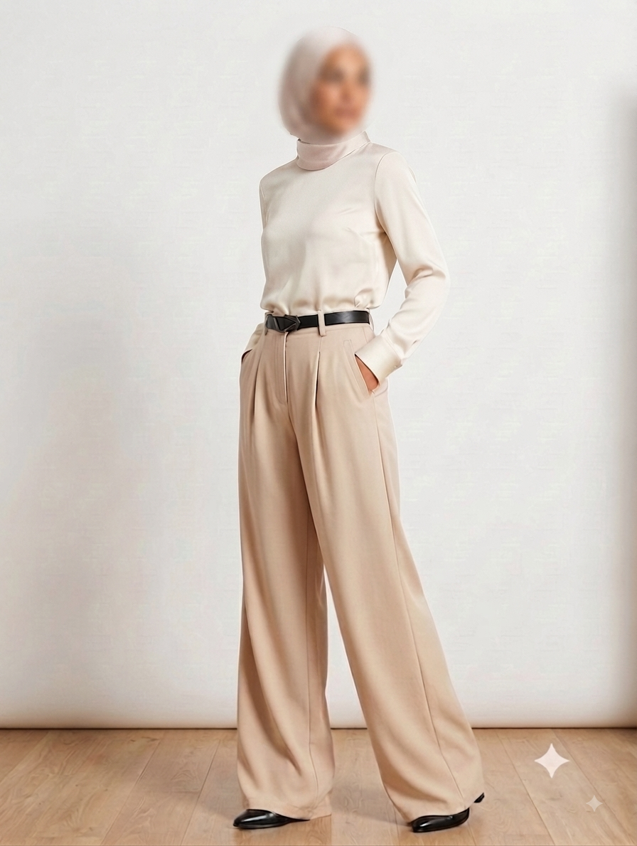 شلوار بگ زنانه از برند PrettyLittleThing