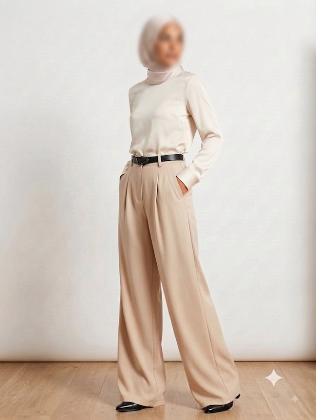 شلوار بگ زنانه از برند PrettyLittleThing