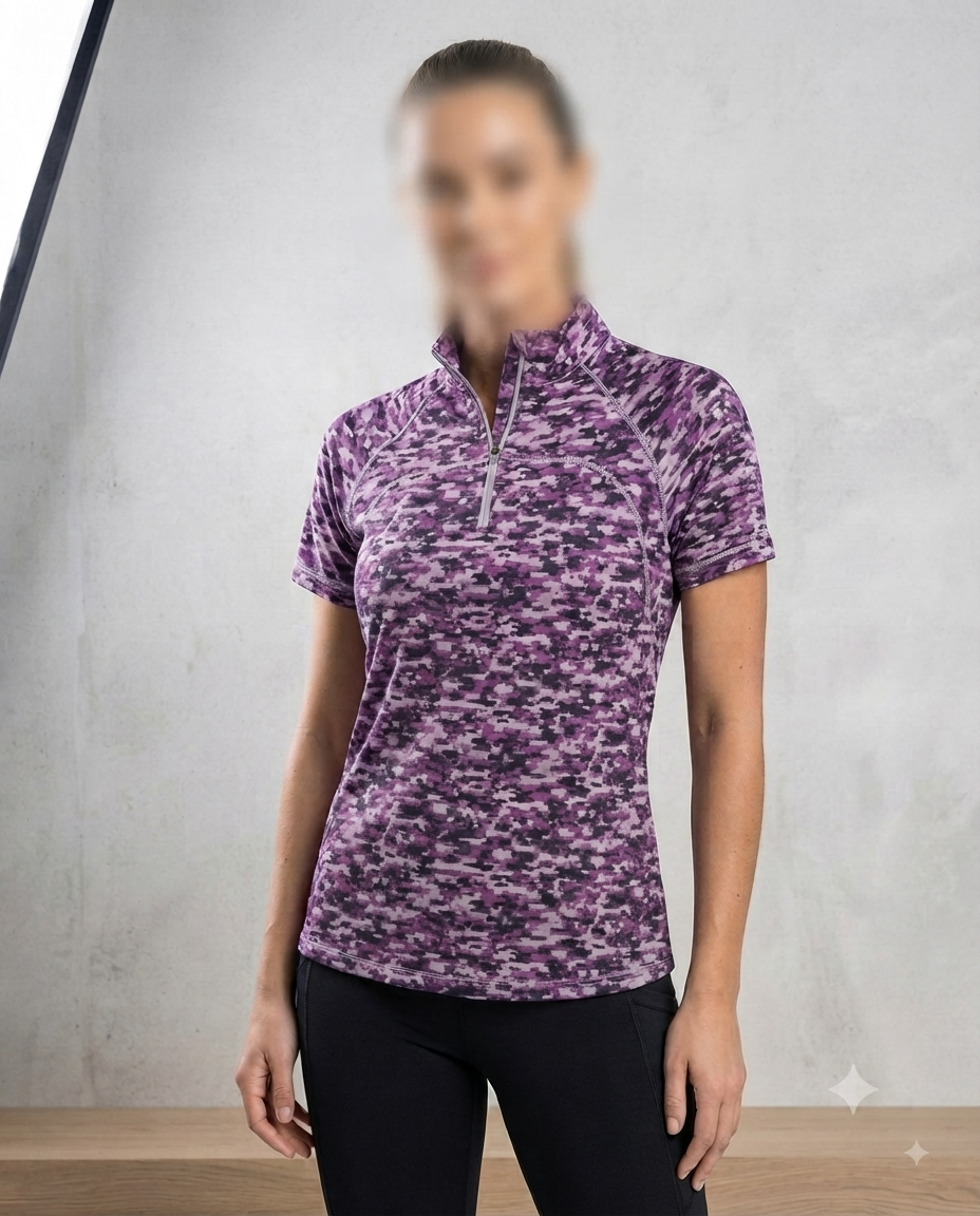 تیشرت ورزشی  زنانه مدل چریک متراکم از برند Eddie Bauer