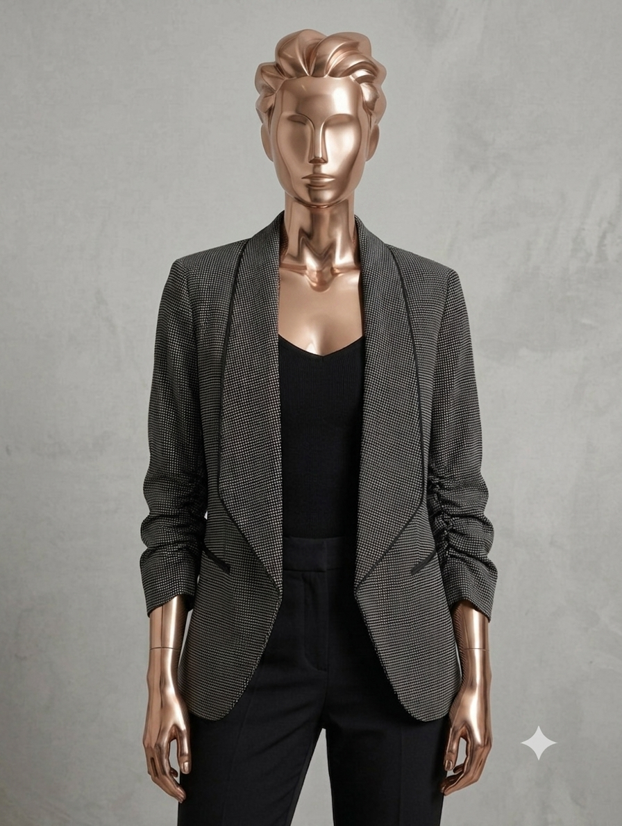 کت زنانه کلاسیک یقه آرشال از برند H&M
