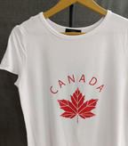 تیشرت زنانه آستین کوتاه طرح CANADA از برند STUDIO