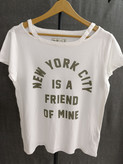 تیشرت زنانه Abercrombie & Fitch با طراحی ترند "New York City Is A Friend Of Mine