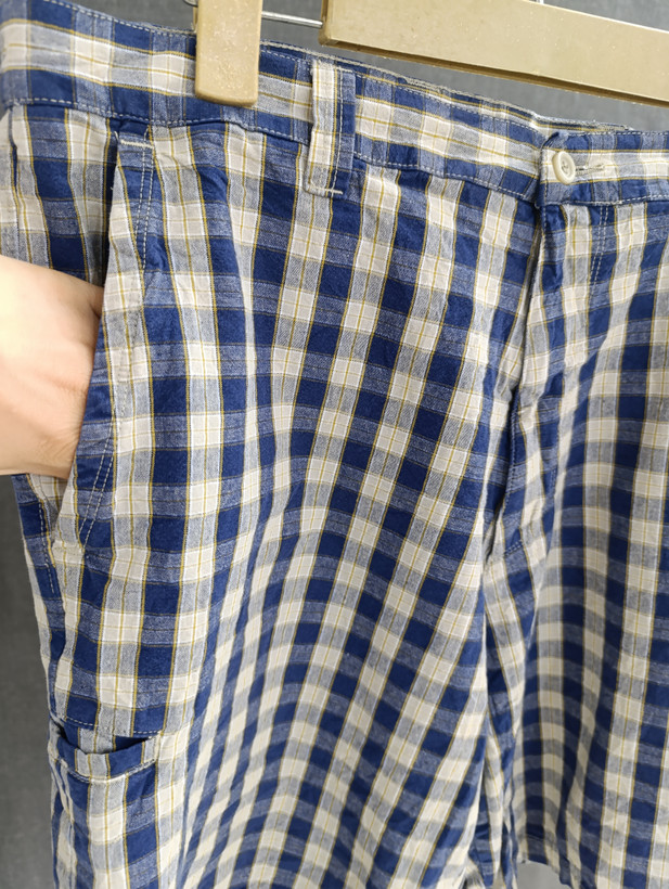 شلوارک مردانه چهارخانه از برند Dockers