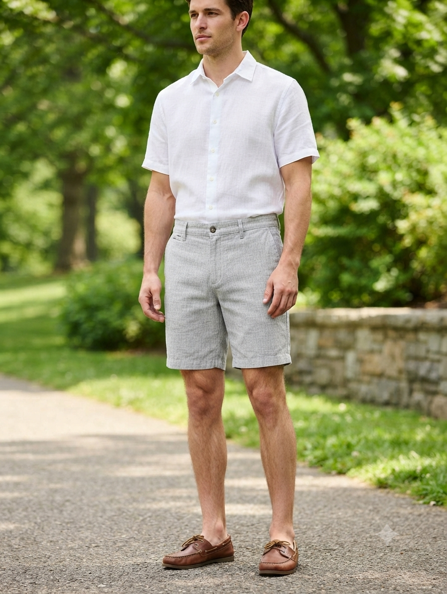 شلوارک مردانه مدل The EveryWear Short از برند Goodfellow