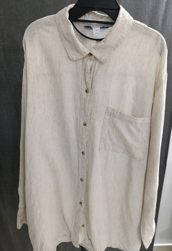 شومیز زنانه لنین مدل بویفرند اصل Old Navy