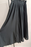 شلوار زنانه بلند مشکیِ چیندار Maxi Skirt