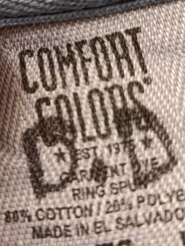 دورس مردانه یقه گرد طوسی از برند Comfort Colors