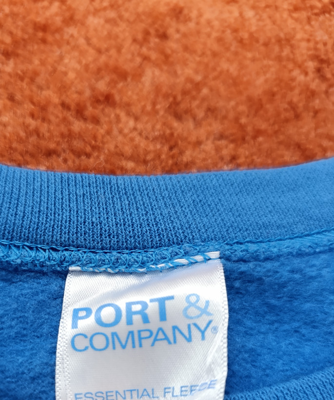 دورس یقه گرد رنگ آبی از برند Port & Company